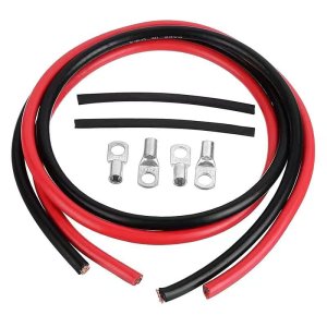 Car battery wiring harness