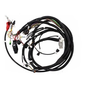 Car headlight connection harness