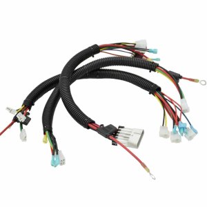 Vehicle motor blower wiring harness