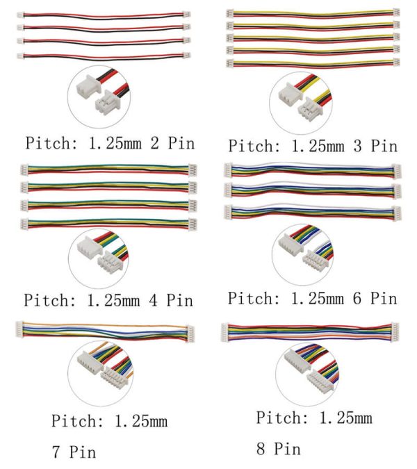 JST 1.25mm Wire Cable - Image 5
